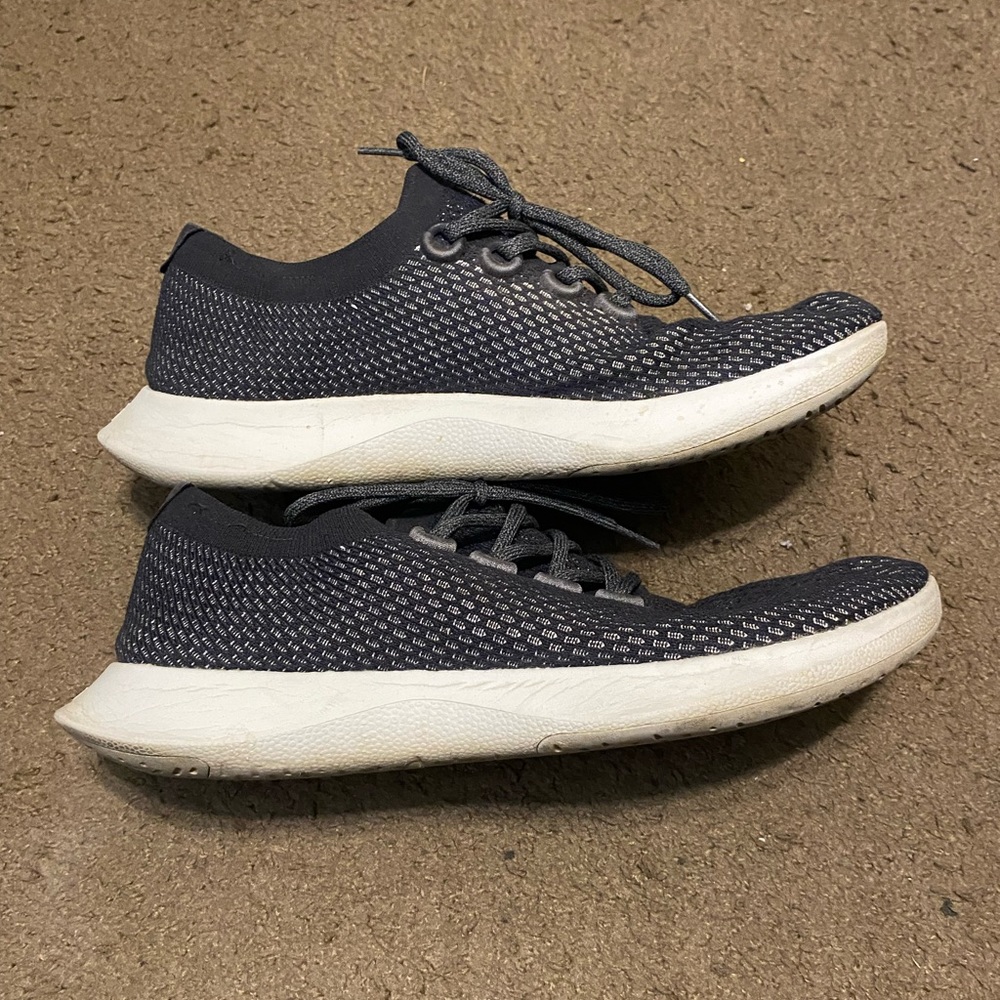 Allbirds Tree Dasher Mens Size 13 Shoes Gray White Lace Up Low‎ Top Sneakers